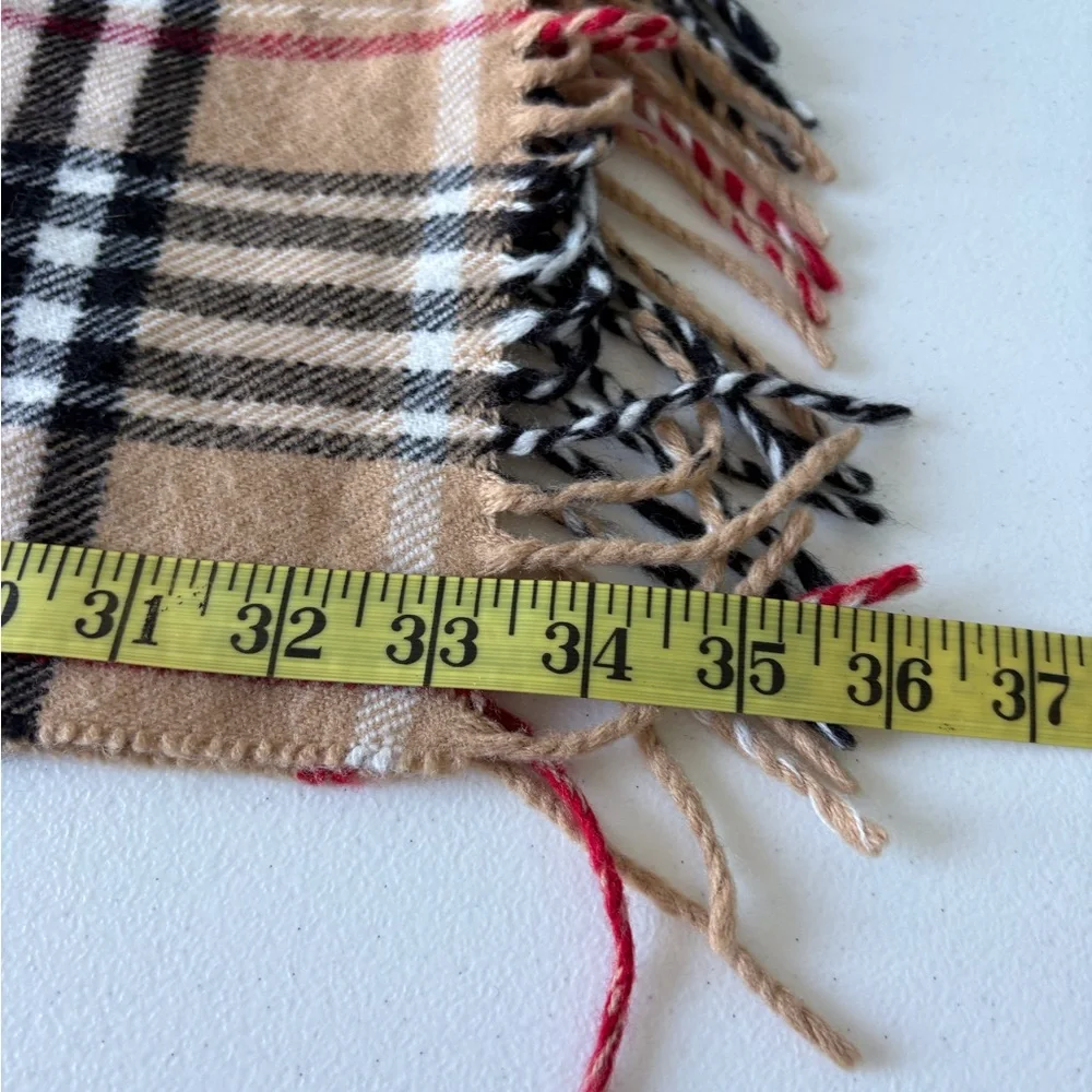 Patrizia Fastelli 72” Scarf‎ Plaid Made in Italy  Winter Career Casual